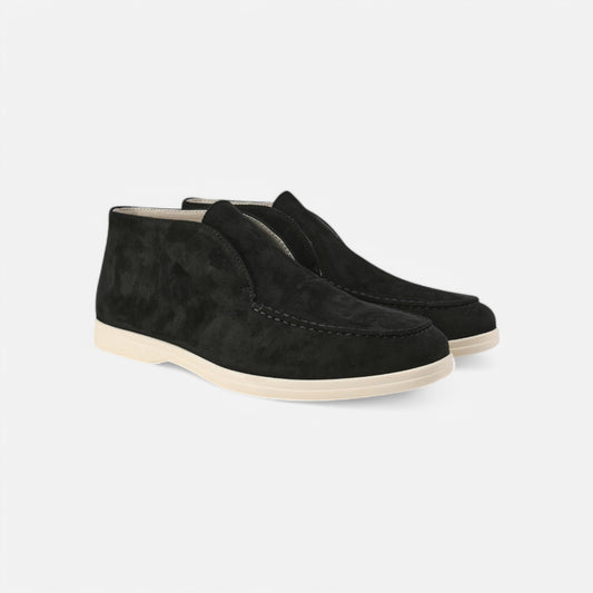 Maison Lior | Mocassins Montants en Daim – Luxe Classique pour Homme