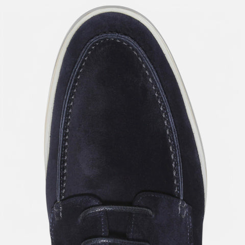 Maison Lior | Mocassins en daim pour homme avec lacets