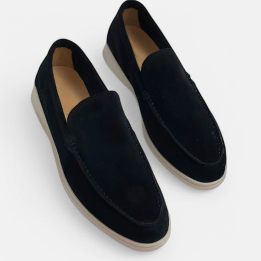 Maison Lior | Mocassins en daim Old Money à enfiler pour homme